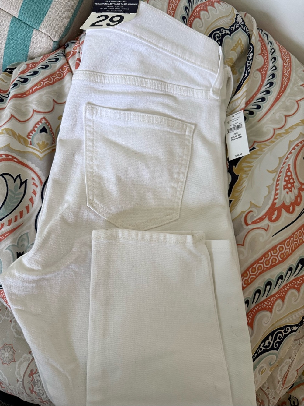 GAP White Women's Skinny Jeans